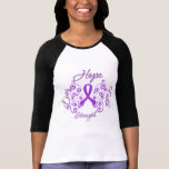 Hope Faith Love Strength Fibromyalgia Tee Shirts