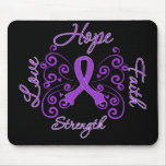 Hope Faith Love Strength Leiomyosarcoma mousepads