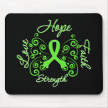 Hope Faith Love Strength Lymphoma mousepads