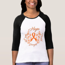 Hope Faith Love Strength Multiple Sclerosis T-shirt