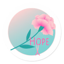 Hope Flower stickers