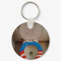 Hope-Flush Hope Toilet keychains