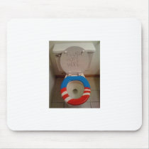 Hope-Flush Hope Toilet mousepads