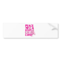 hope for a cure 2009 bumper stickers by save_the_boobies hope for a cure 2009 bumper stickers