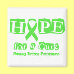 Hope for a Cure - Kidney Cancer Fridge Magnet