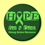 Hope for a Cure - Kidney Cancer Fridge Magnets
