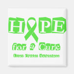 Hope for a Cure - Liver Cancer Refrigerator Magnet
