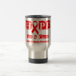 Hope for a Cure - Red Ribbon Mug