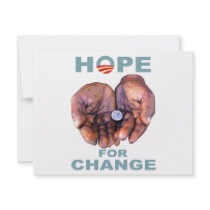 Hope for Change Personalized Invitations