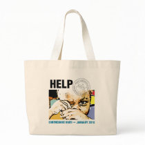 hope for haiti now canvas bag