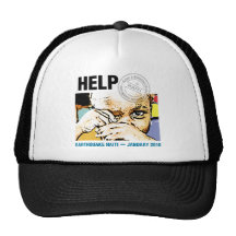 hope for haiti now mesh hat