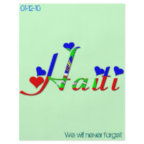 HOPE FOR HAITI Originals 4 Change CHARITY DONATION Personalized Flyer