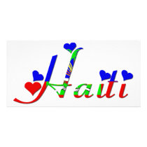 HOPE FOR HAITI Originals 4 Change CHARITY DONATION Photo Card Template