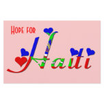 HOPE FOR HAITI Originals 4 Change CHARITY DONATION Stationery