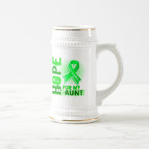 Hope For My Aunt Lymphoma Coffee Mugs