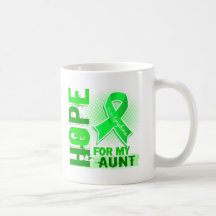 Hope For My Aunt Lymphoma Coffee Mugs
