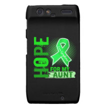Hope For My Aunt Lymphoma Motorola Droid RAZR Case