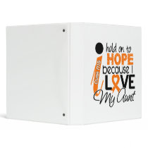 Hope For My Aunt Multiple Sclerosis MS Binders