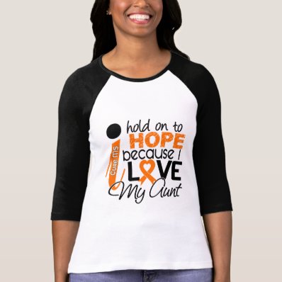 Hope For My Aunt Multiple Sclerosis MS Tee Shirt