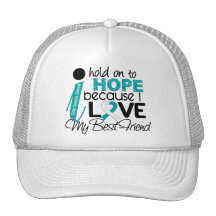 Hope For My Best Friend Cervical Cancer Hat