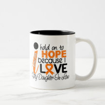Hope For My Daughter-In-Law MS Multiple Sclerosis Mugs