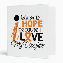Hope For My Daughter Multiple Sclerosis MS 3 Ring Binder