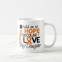 Hope For My Daughter Multiple Sclerosis MS Mugs