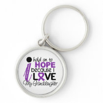 Hope For My Granddaughter Cystic Fibrosis Keychain
