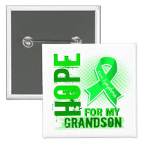 Hope For My Grandson Lymphoma Button