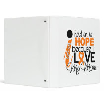 Hope For My Mom Multiple Sclerosis MS 3 Ring Binders