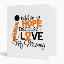 Hope For My Mommy Multiple Sclerosis MS Vinyl Binders