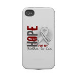 Hope For My Mother-In-Law Lung Cancer Iphone 4 Tough Cases