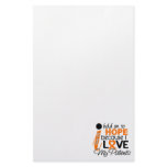 Hope For My Patients Multiple Sclerosis MS Stationery Design