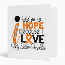 Hope For My Sister-In-Law Multiple Sclerosis MS Binder