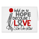 Hope For My Son-In-Law Brain Tumor Cards