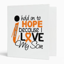 Hope For My Son Multiple Sclerosis MS 3 Ring Binders