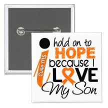 Hope For My Son Multiple Sclerosis MS Pin