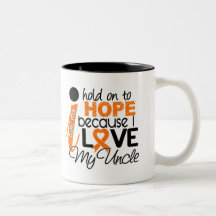 Hope For My Uncle MS Multiple Sclerosis Coffee Mugs