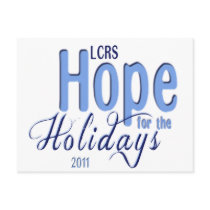 Hope for the Holidays Postcard