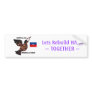 Hope for the people of Haiti - Flag Bumper Stickers