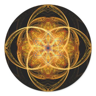 Hope - Fractal Sticker sticker