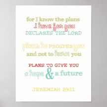 hope & future poster print