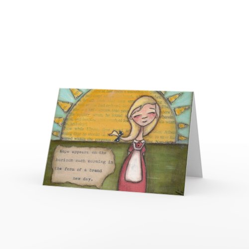 Hope - Greeting CArd card
