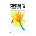 Hope Handprint Flower Stamp