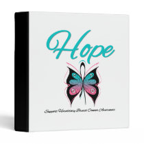 Hope Hereditary Breast Cancer 3 Ring Binder