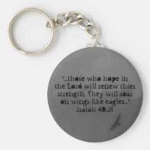 hope in the Lord Keychain