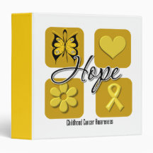 Hope Inspirational - Childhood Cancer Binder