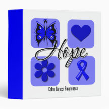 Hope Inspirational - Colon Cancer Binder