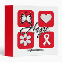 Hope Inspirational - Lung Cancer Binder