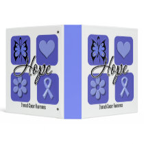 Hope Inspirational - Stomach Cancer Binder by cancerapparel Hope Inspirational - Stomach Cancer Binder